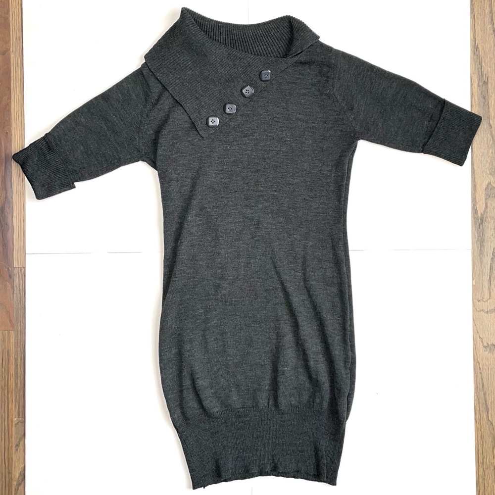 Derek Heart Junior’s Half-Sleeve Sweater Dress, Size Large